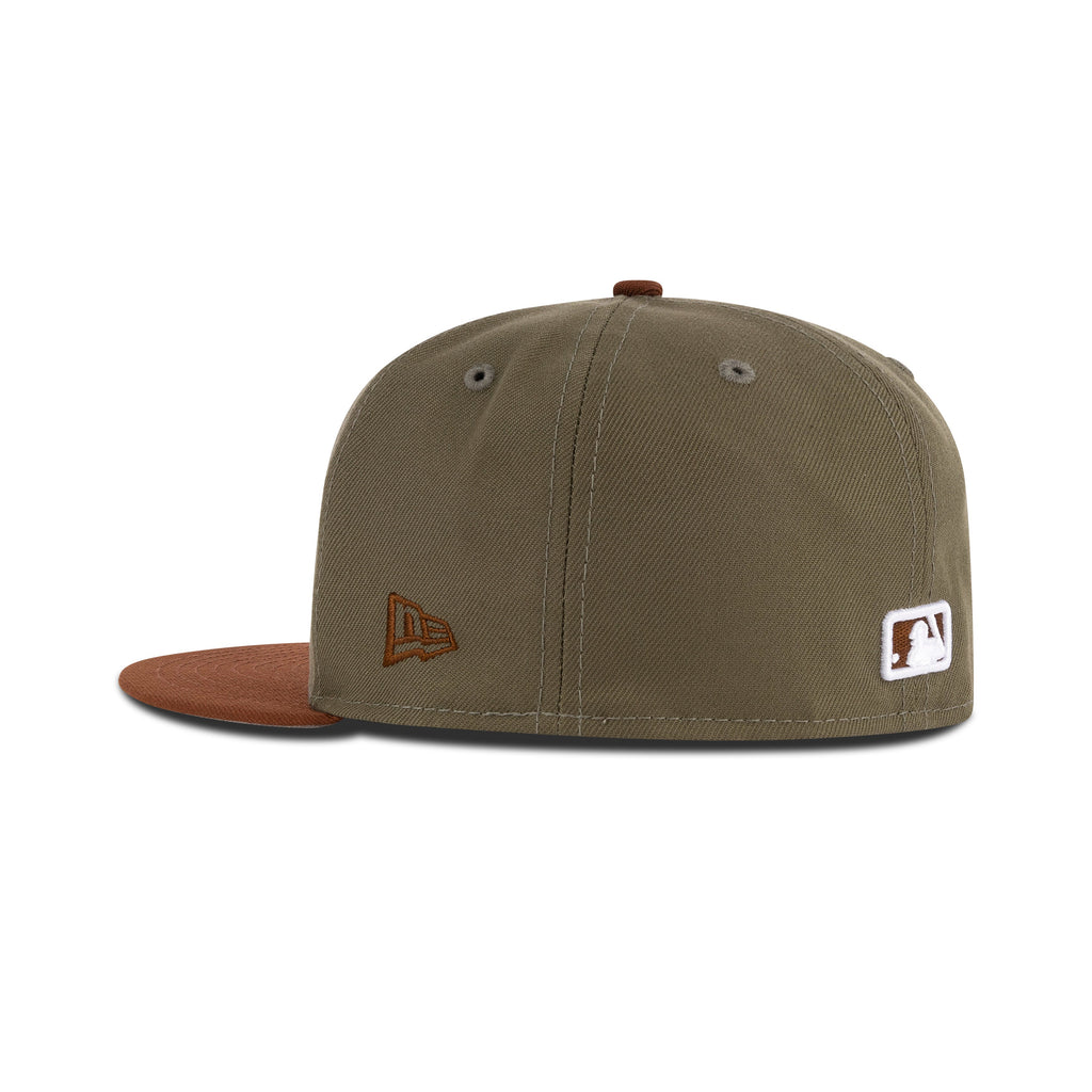 New Era Seattle Mariners Color Pack Fitted Gray Bottom "Olive Brown"
