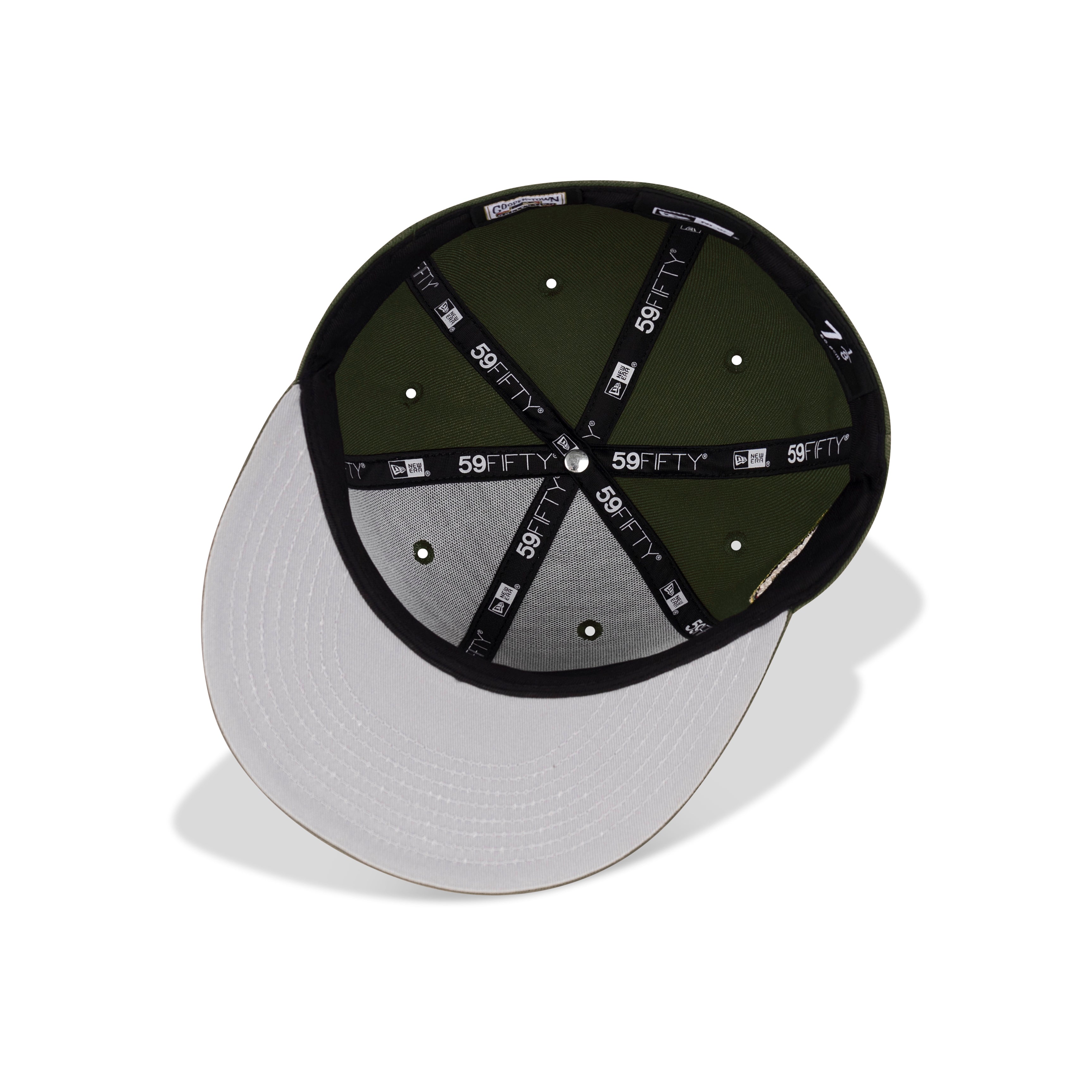 New Era Seattle Mariners Fitted Grey Bottom "Olive Ivory Russet" (30th Anniversary Embroidery)