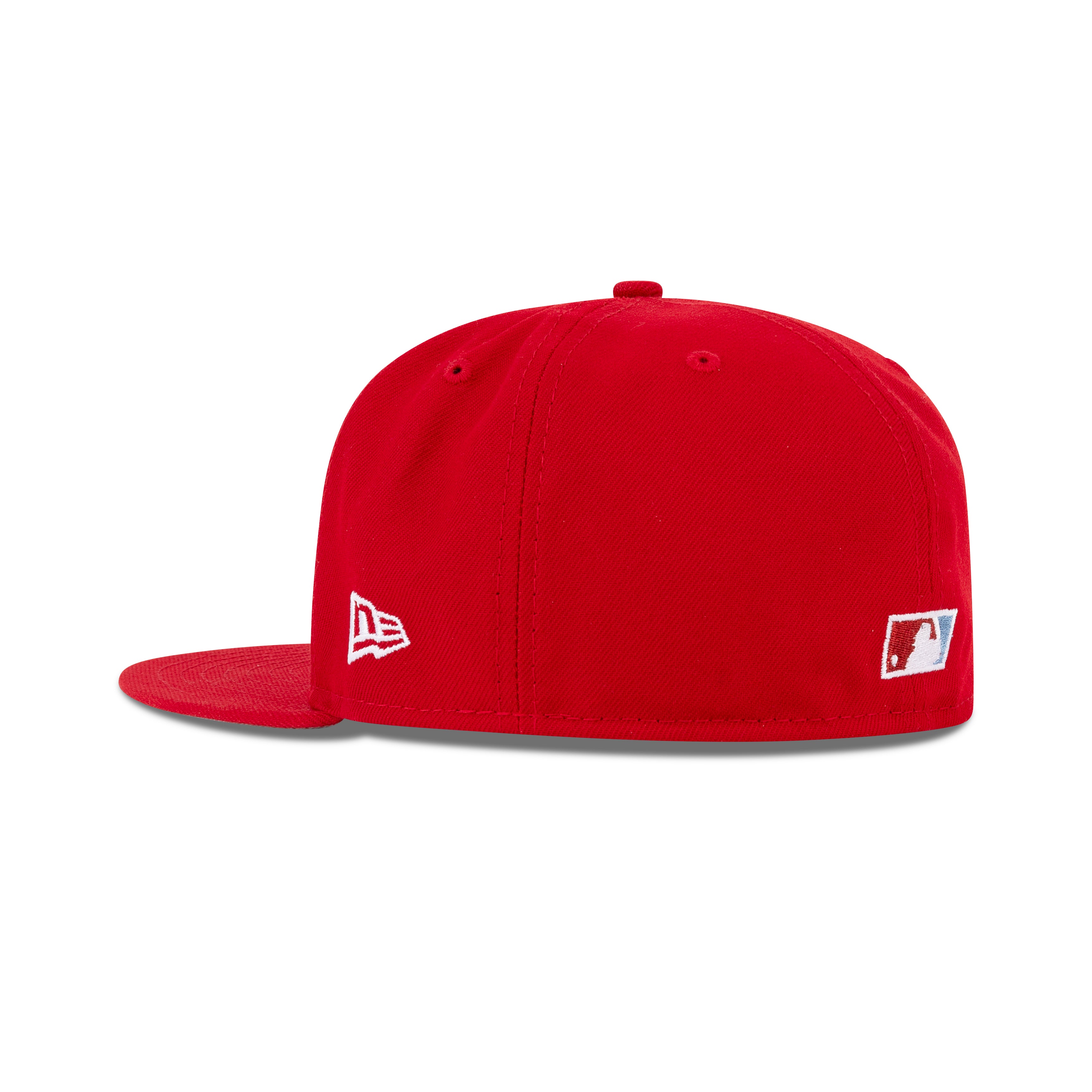 New Era Seattle Mariners Fitted Grey Bottom "Scarlet Red Sky" (Ken Griffey Jr 24 Embroidery)
