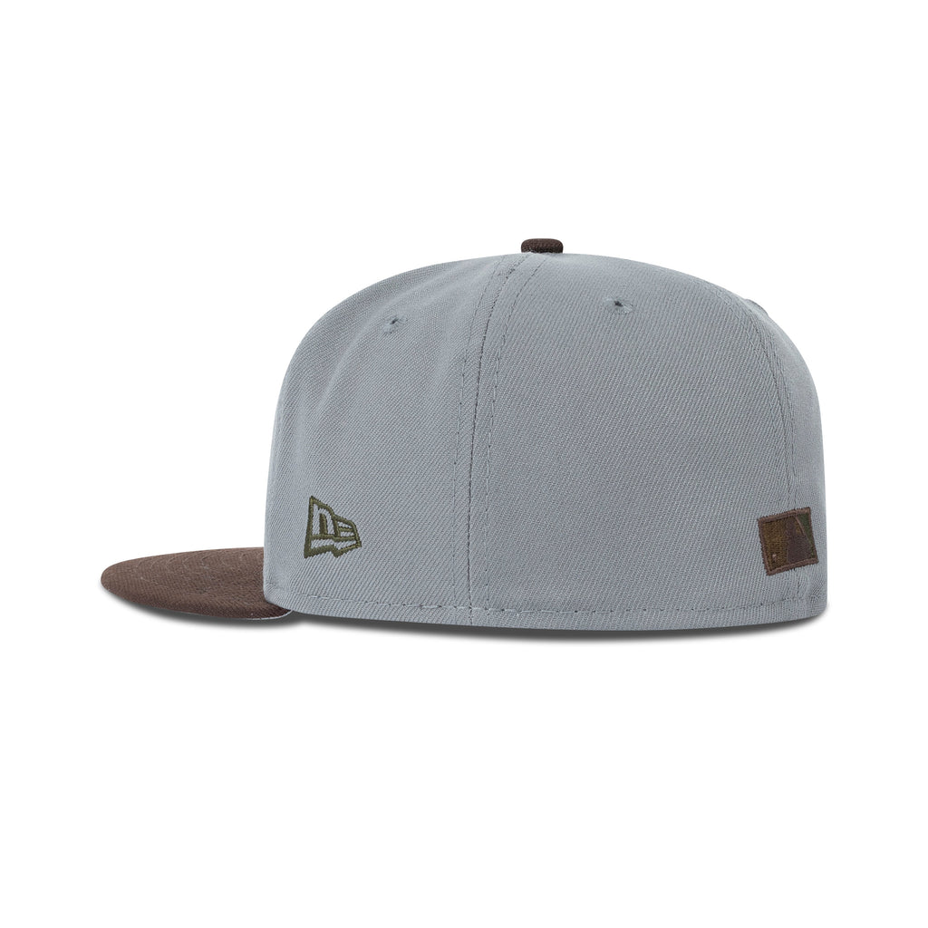 New Era Seattle Mariners Fitted Grey Bottom "Storm Grey Burntwood" (1977-2007 30th Season Embroidery)