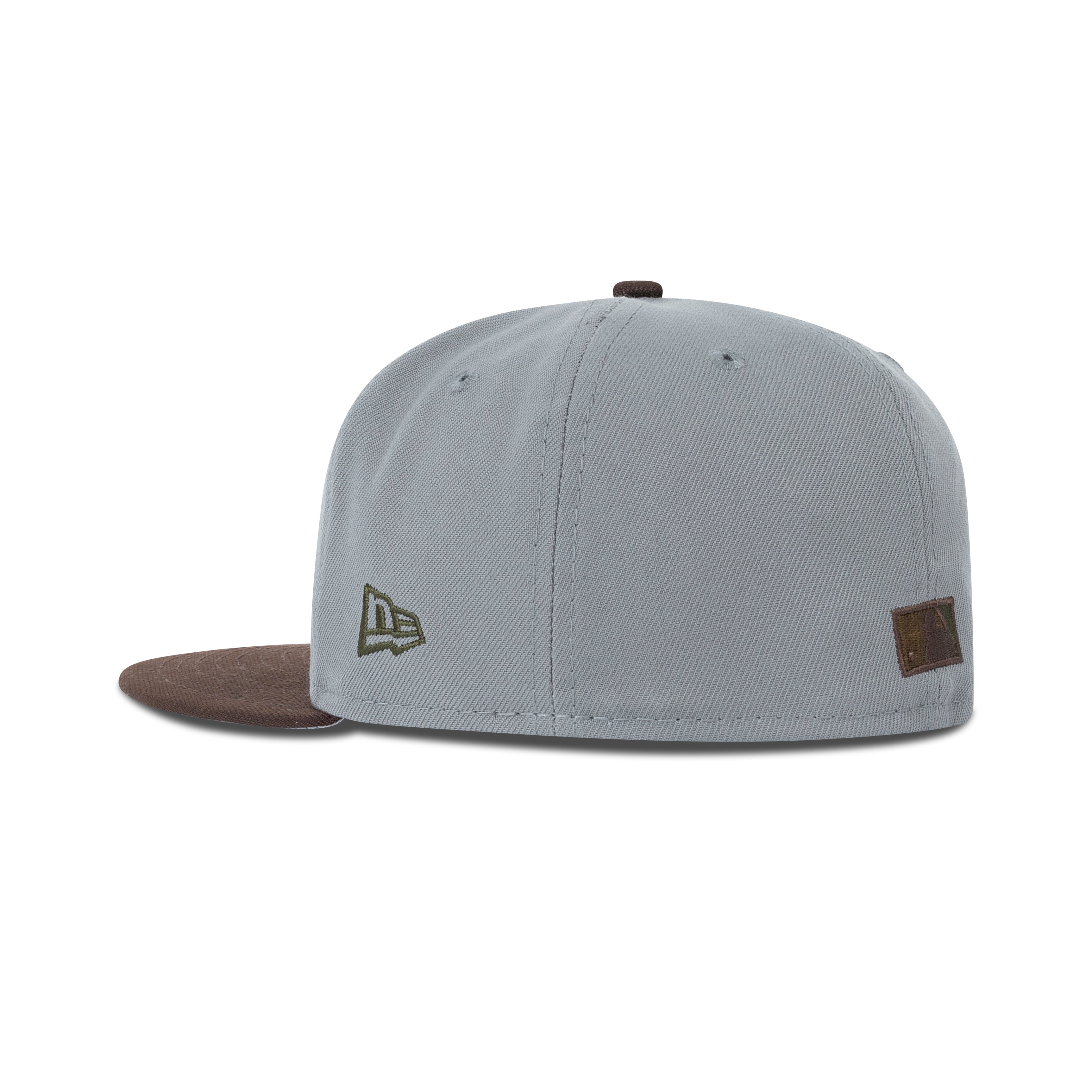 New Era Seattle Mariners Fitted Grey Bottom "Storm Grey Burntwood" (1977-2007 30th Season Embroidery)