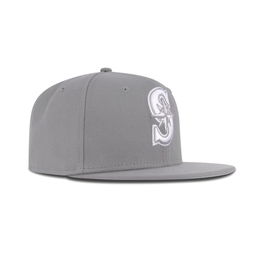 New Era Seattle Mariners Fitted Grey Bottom “Storm Gray White"