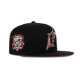 New Era Florida Marlins Fitted Lava Red Bottom "Black Lava Red" (10th Anniversary Embroidery)