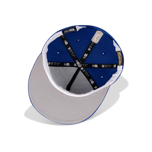 New Era Dallas Mavericks A-Frame Snapback Grey Bottom "Royal Green White" (40th Anniversary Embroidery)