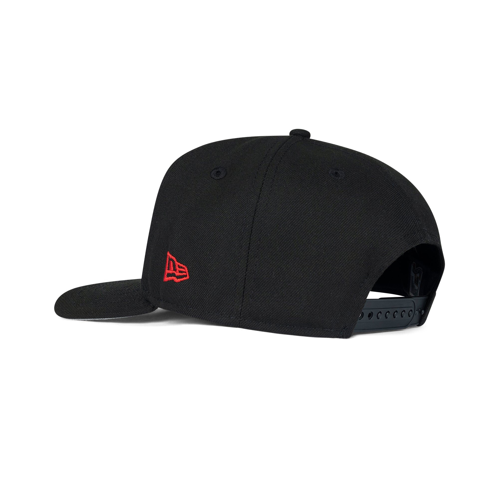 New Era New York Mets A-Frame Snapback Grey Bottom "Black Red" (40th Anniversary Embroidery)