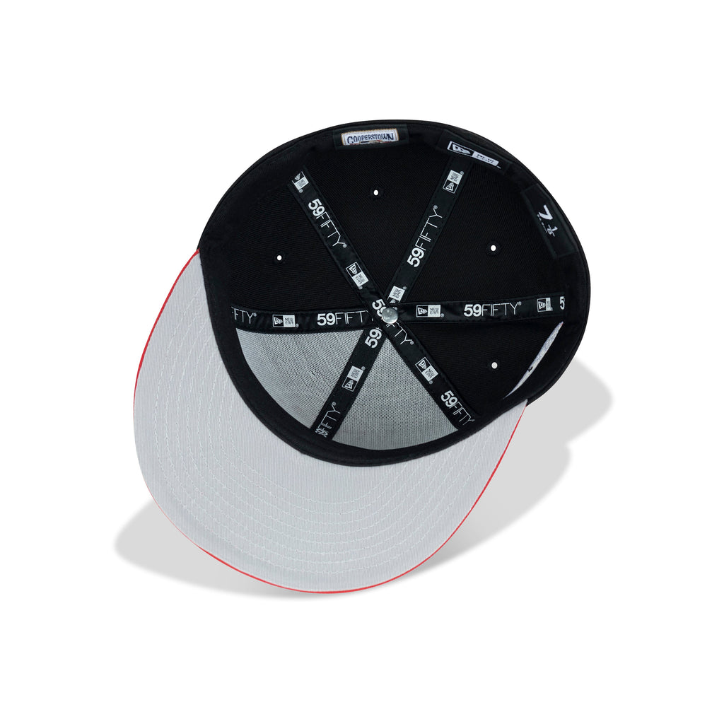 New Era New York Mets Fitted Grey Bottom "Black Red White" (1934 All Star Game New York Embroidery)