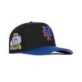 New Era New York Mets A-Frame Snapback Grey Bottom "Black Royal Blue Orange" (1962-2002 40th Anniversary Embroidery)