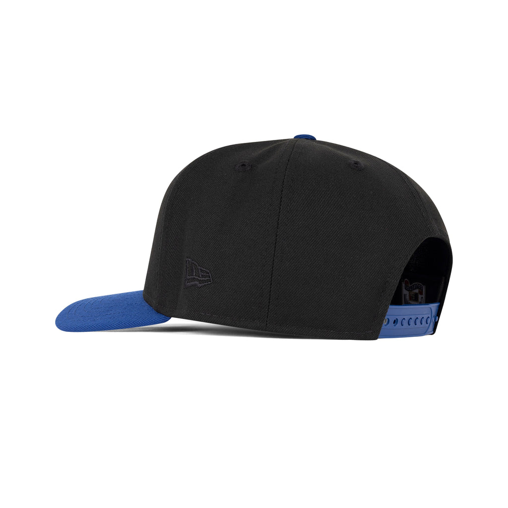 New Era New York Mets A-Frame Snapback Grey Bottom "Black Royal Blue Orange" (1962-2002 40th Anniversary Embroidery)