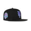 New Era New York Mets Fitted Grey Bottom "Black Vice Blue Purple" (50th Anniversary Embroidery)
