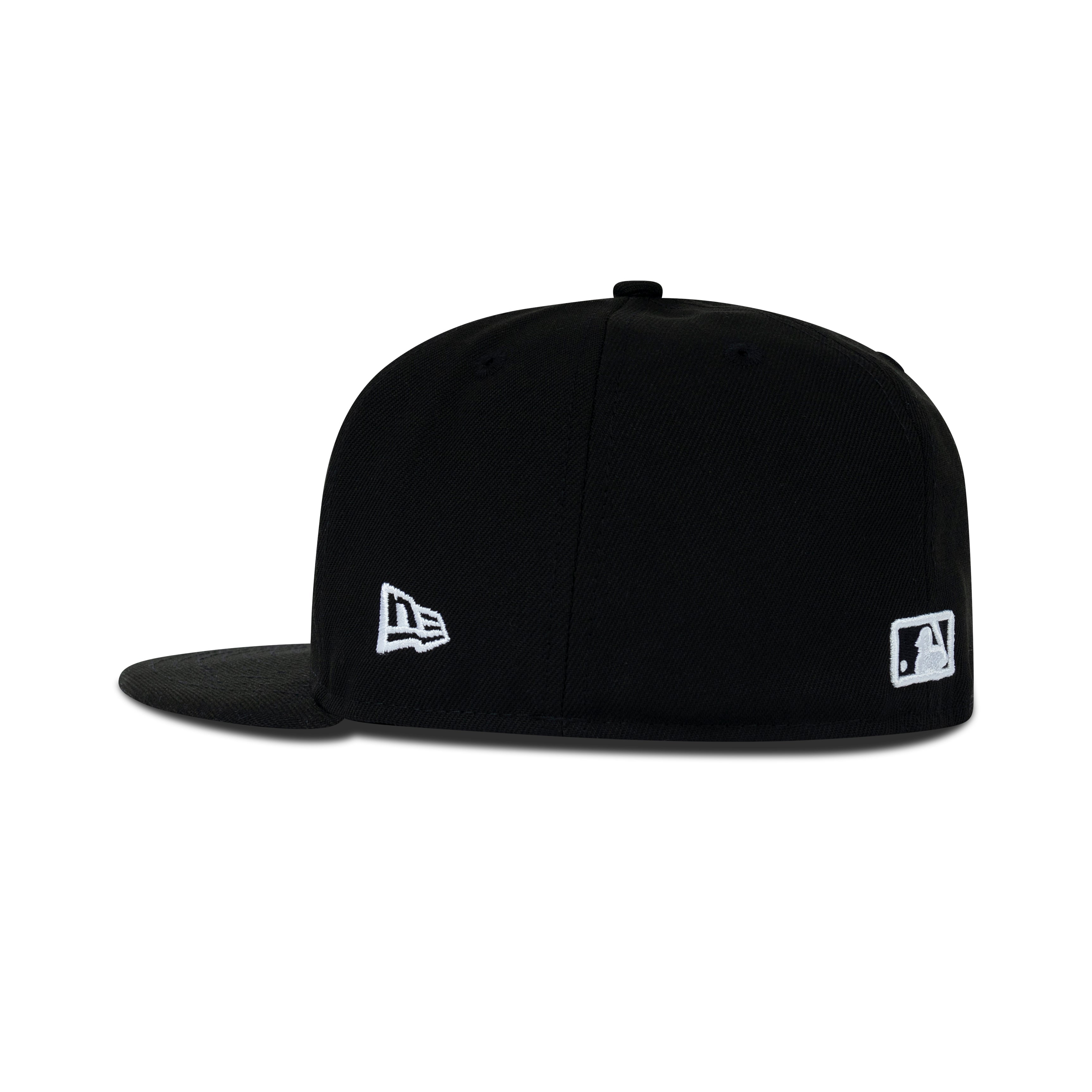 New Era New York Mets Fitted Grey Bottom "Black White" (1986 World Series Embroidery)