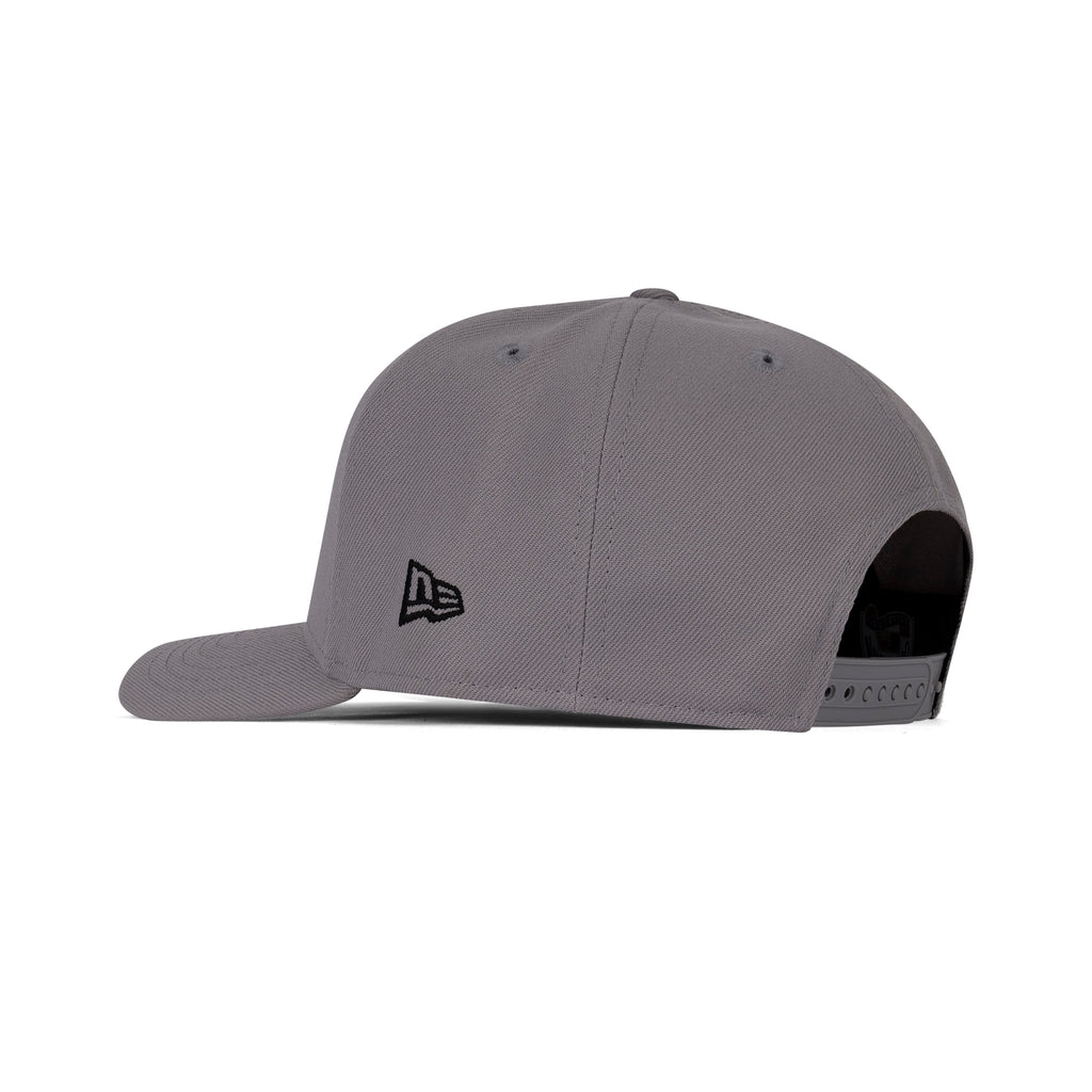 New Era New York Mets A-Frame Snapback Grey Bottom "Grey White Black" (1986 World Series Champions Embroidery)