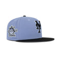 New Era New York Mets Fitted Grey Bottom "Lavender Black" (1962-1986 25th Anniversary Embroidery)