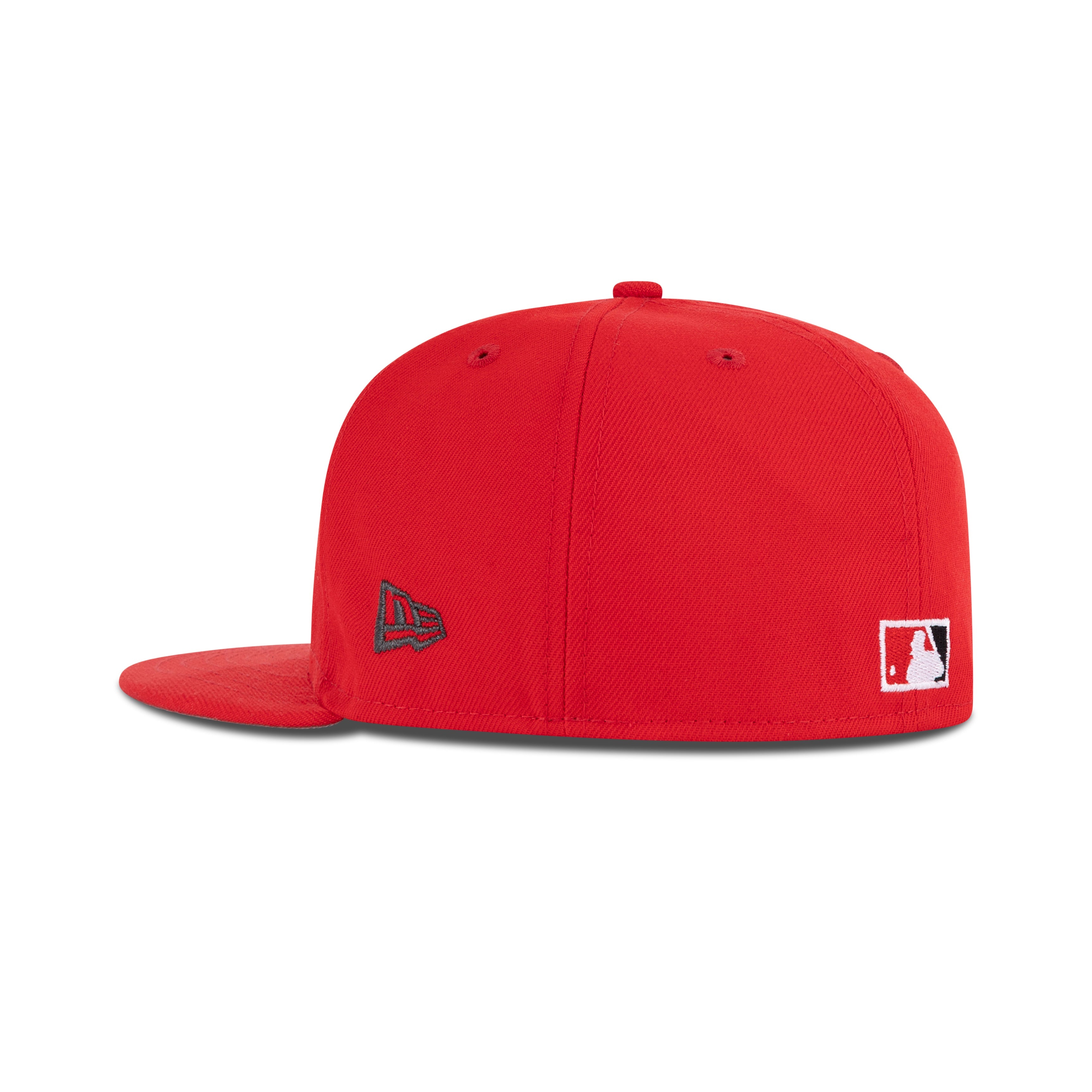 New Era New York Mets Fitted Grey Bottom "Front Door Red Black White" (1962-2002 40th Anniversary Embroidery)