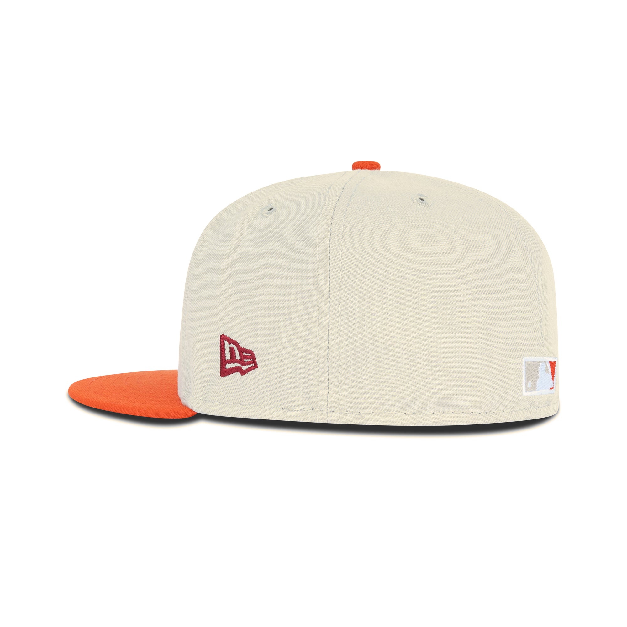 New Era New York Mets Fitted Grey Bottom "Stone Canyon Orange Copper" (1962-1986 25th Anniversary Embroidery)