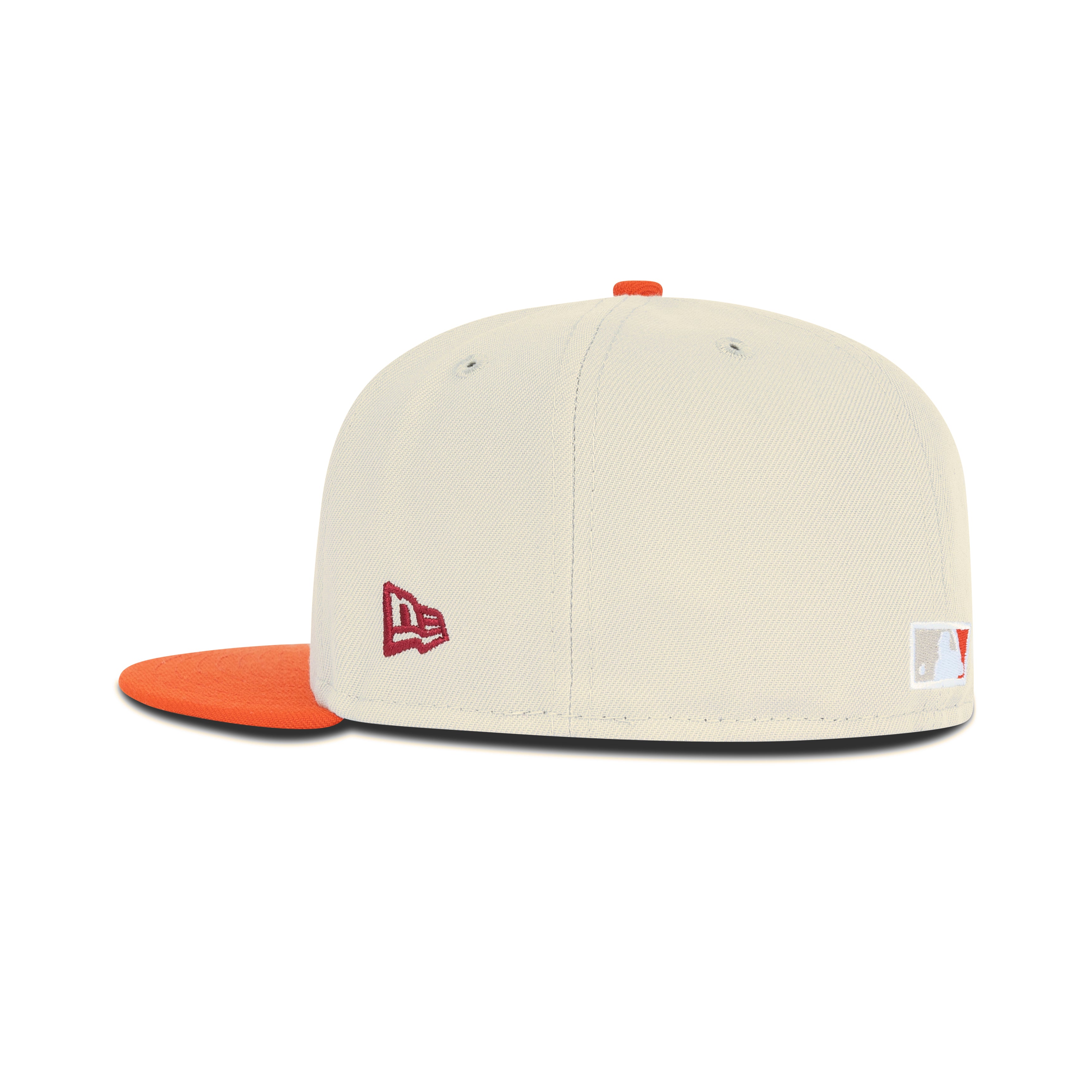 New Era New York Mets Fitted Grey Bottom "Stone Canyon Orange Copper" (1962-1986 25th Anniversary Embroidery)