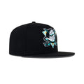 New Era Anaheim Mighty Ducks Fitted Grey Bottom "Black White Teal Gold"