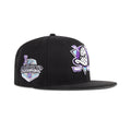 New Era Anaheim Ducks Fitted Grey Bottom "Black Vice Blue Purple" (2007 Stanley Cup Champions Patch)
