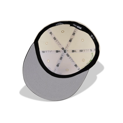 New Era Anaheim Mighty Ducks Fitted Grey Bottom "Chrome White Metallic Silver Black" (1993 A Mighty Decade Embroidery)