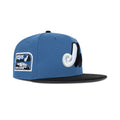 New Era Montreal Expos Fitted Grey Bottom ”Indigo Blue Black Silver" (Expos Olympic Stadium Embroidery)