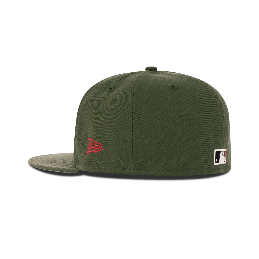 New Era New York Giants Fitted Grey Bottom "Olive Ivory Russet" (1905 World Series Embroidery)