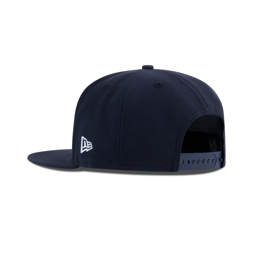 New Era NYY Vs. NYM A-Frame Snapback Grey Bottom "Navy White Royal" (2000 Subway Series Embroidery)