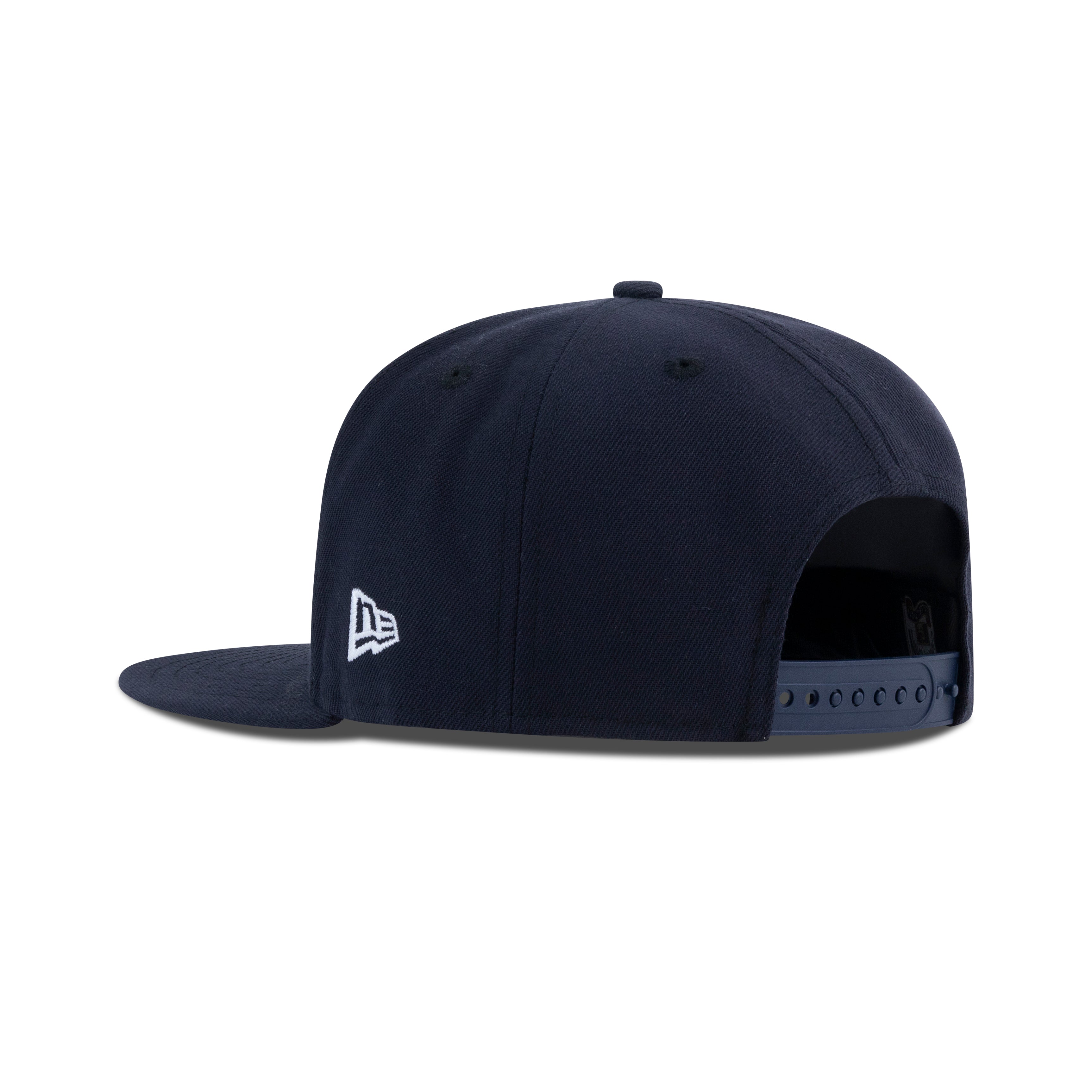 New Era NYY Vs. NYM A-Frame Snapback Grey Bottom "Navy White Royal" (2000 Subway Series Embroidery)