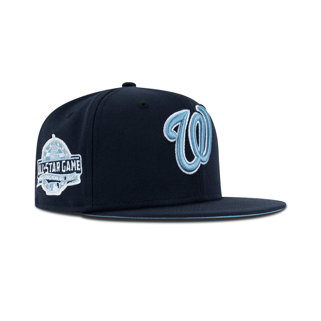 New Era Washington Nationals Fitted Sky Bottom "Navy Sky White" (2018 All Star Game Embroidery)