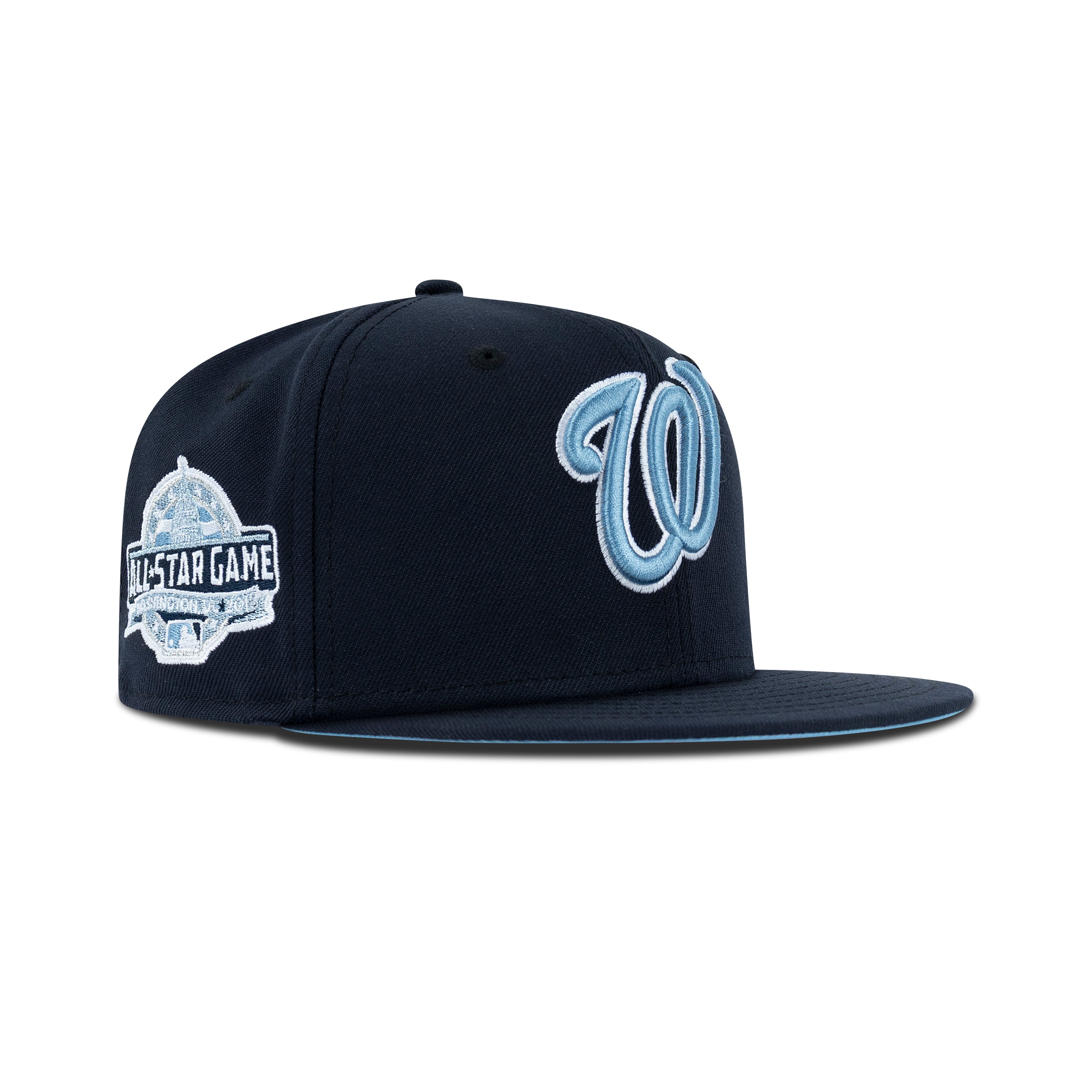 New Era Washington Nationals Fitted Sky Bottom "Navy Sky White" (2018 All Star Game Embroidery)