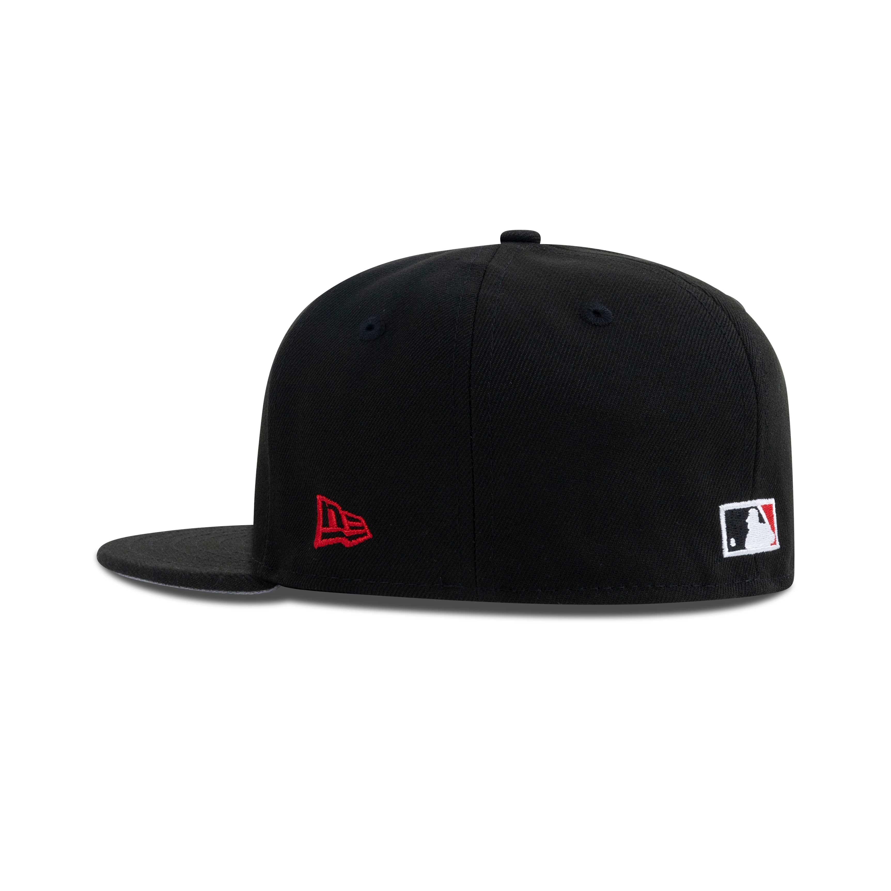 New Era Baltimore Orioles Fitted Grey Bottom "Black Front Door Red White" (1966 World Champions Embroidery)