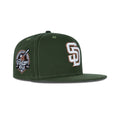 New Era San Diego Padres Fitted Grey Bottom "Dark Green White Copper" (1969-2009 40th Anniversary Embroidery)