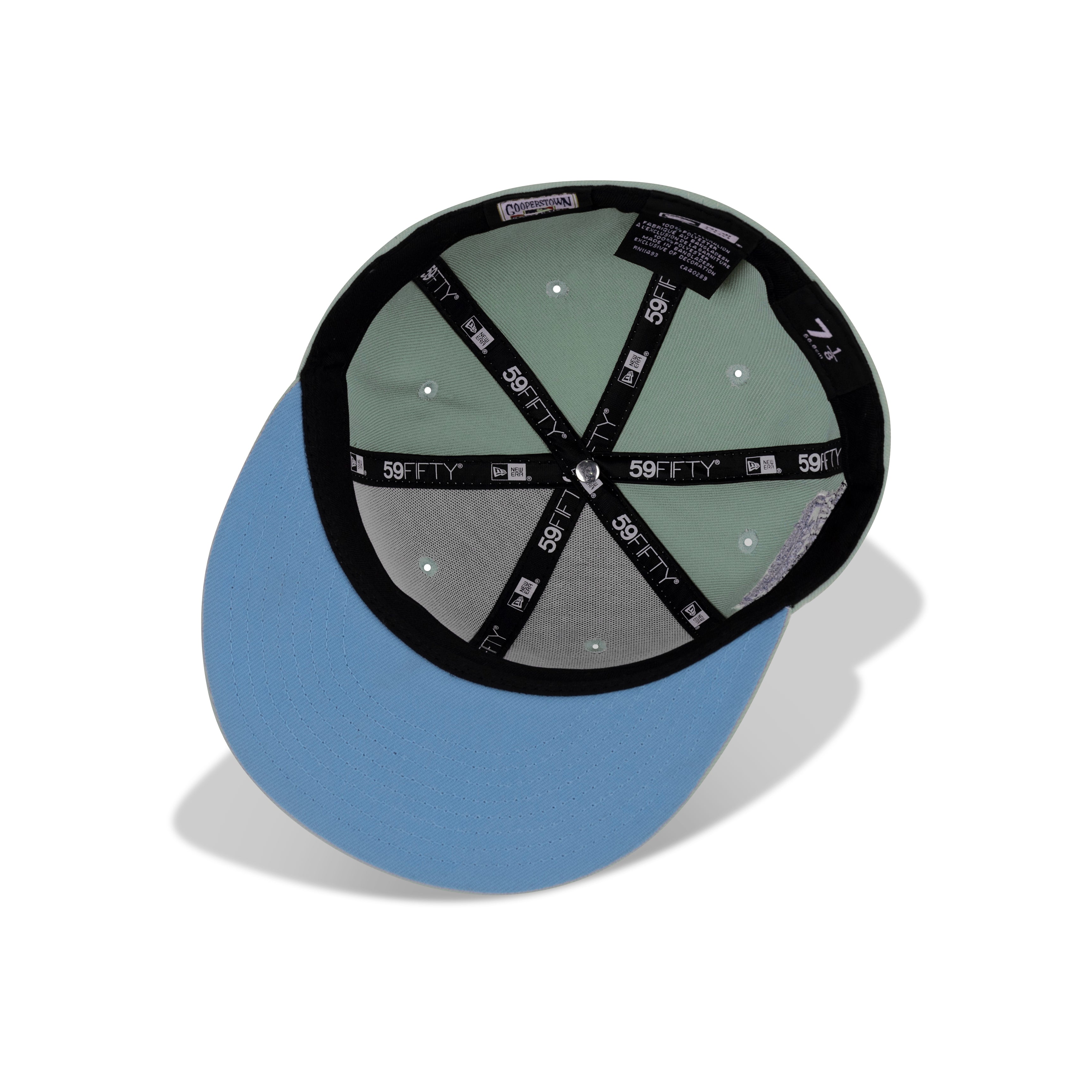 New Era San Diego Padres Fitted Sky Bottom "Everest Green Sky" (1992 All Star Game Embroidery)