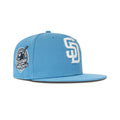 New Era San Diego Padres Fitted Grey Bottom "Sky White"  (40th Anniversary Embroidery)