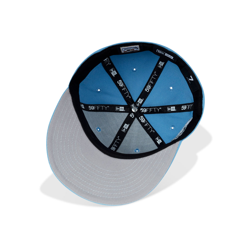 New Era San Diego Padres Fitted Grey Bottom "Sky White"  (40th Anniversary Embroidery)