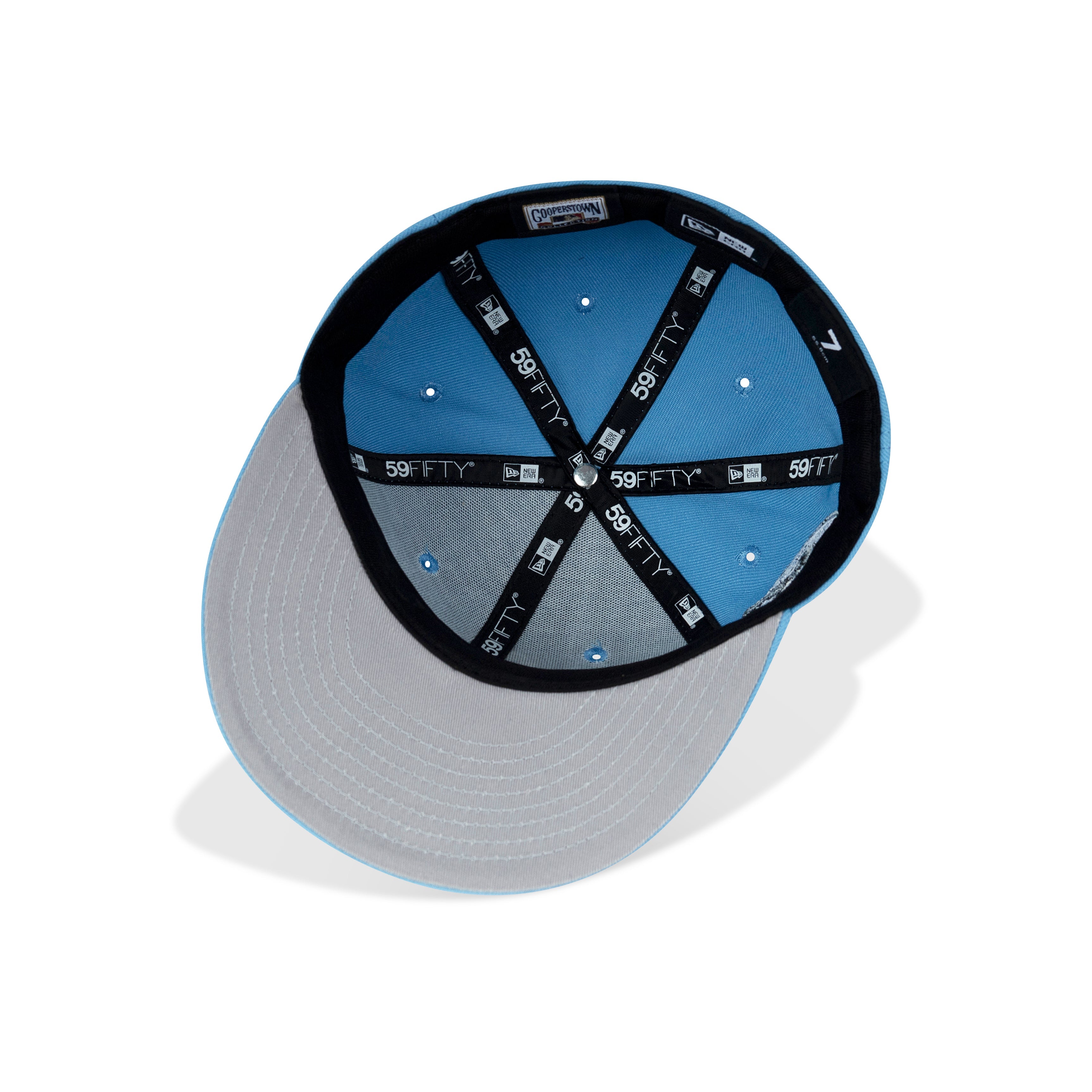 New Era San Diego Padres Fitted Grey Bottom "Sky White"  (40th Anniversary Embroidery)