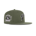 New Era San Diego Padres Fitted Gray Bottom "New Olive Black" (San Diego Stadium Embroidery)