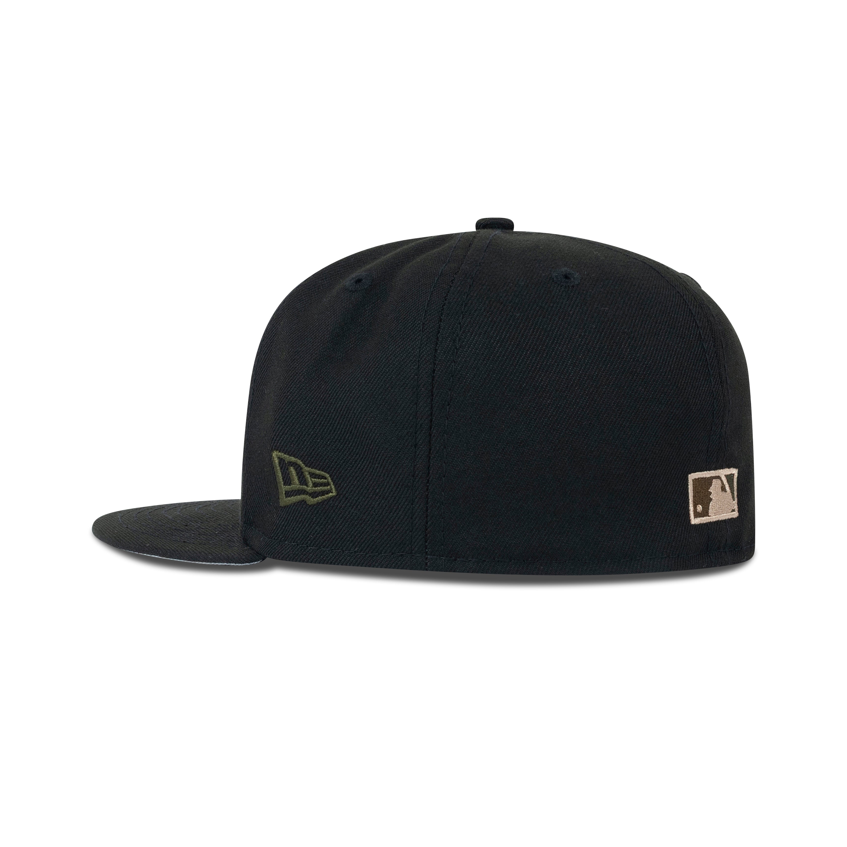 New Era Philadelphia Phillies Fitted Grey Bottom "Black Olive Tan" (Veterans Stadium Embroidery)