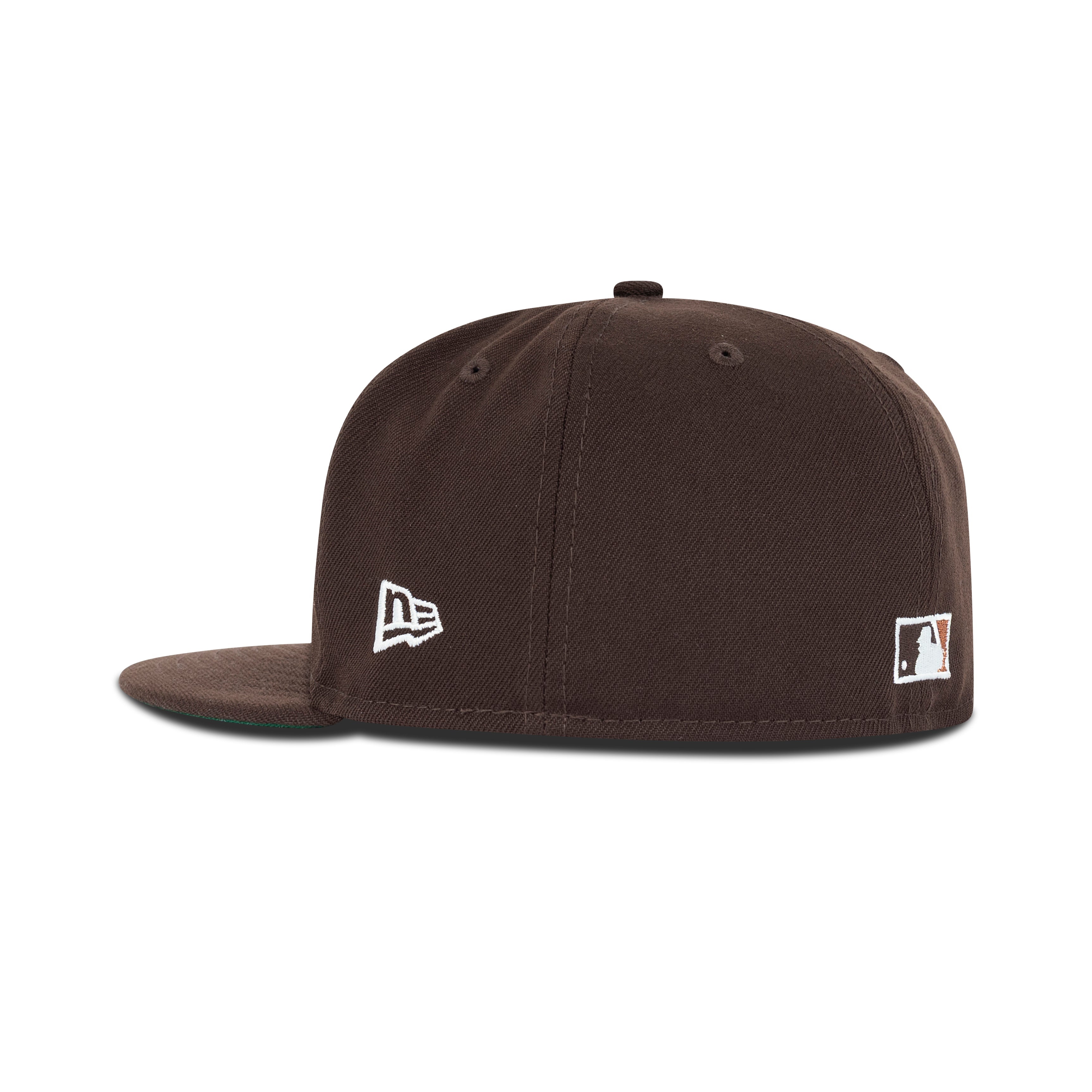 New Era Philadelphia Phillies Fitted Green Bottom "Dark Brown White Copper" (2008 World Series Champions Embroidery)