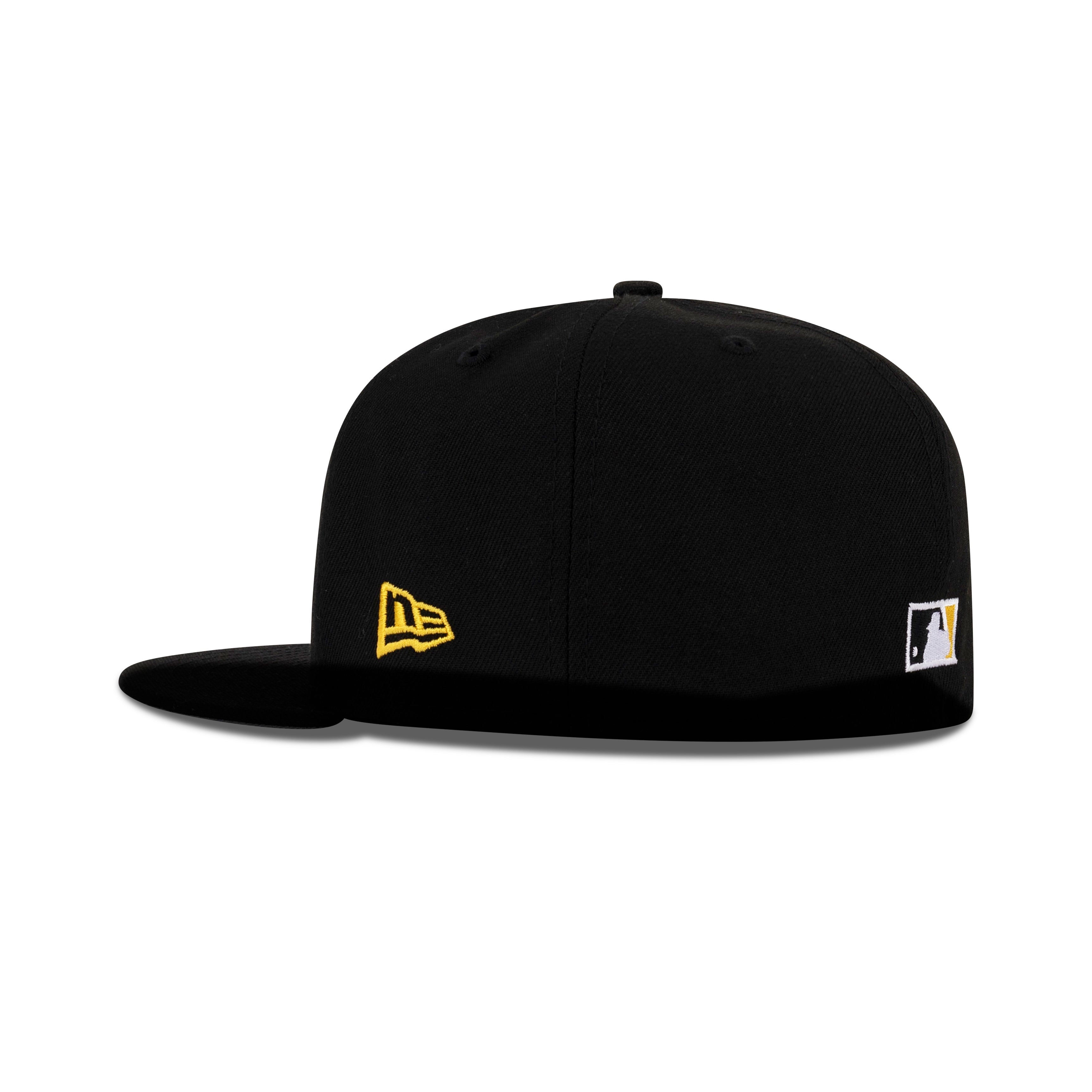New Era Pittsburgh Pirates Fitted Grey Bottom "Black Yellow" (1959 All Star Game Embroidery)