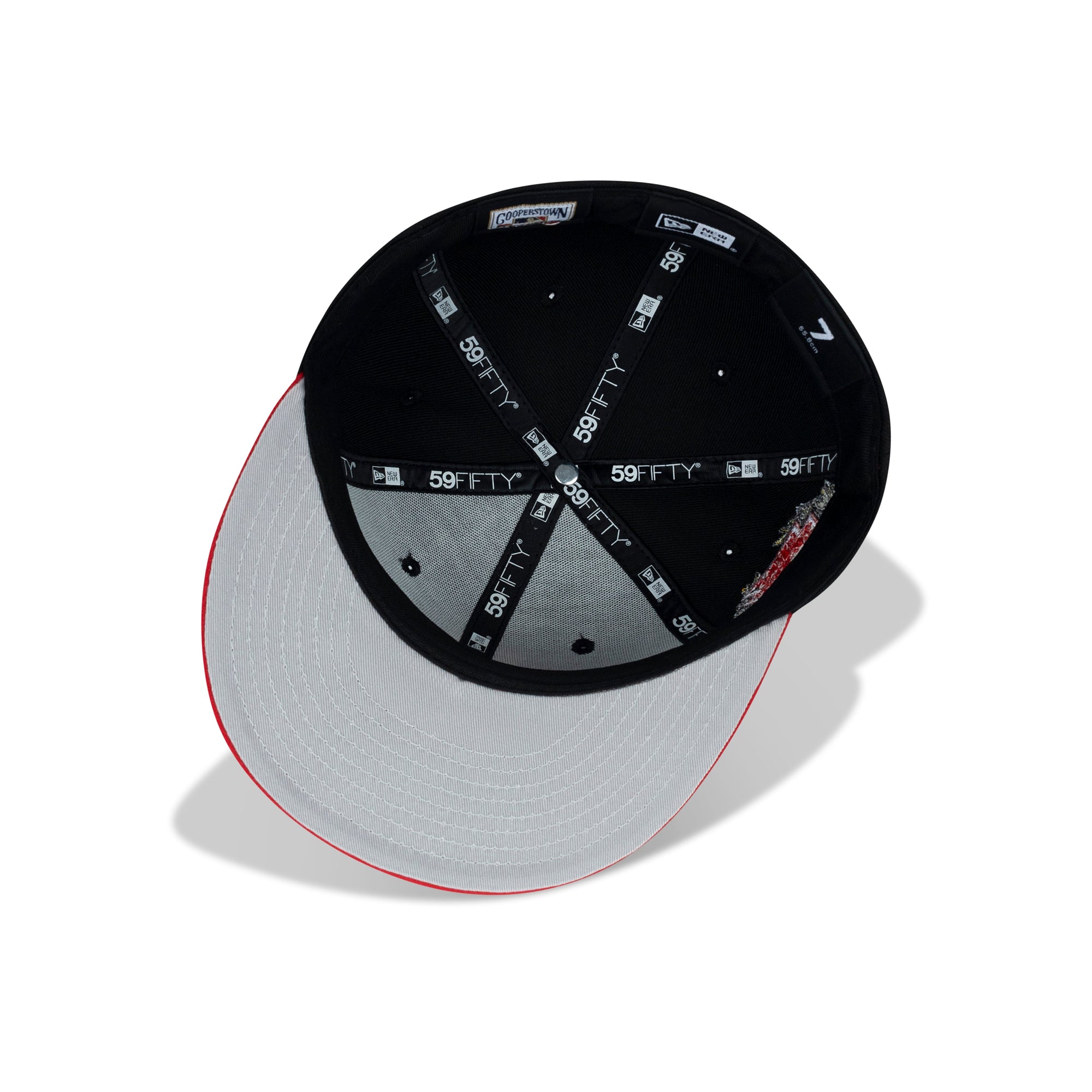New Era Pittsburgh Pirates Fitted Grey Bottom "Black Red Yellow" (1925 All Star Game Embroidery)