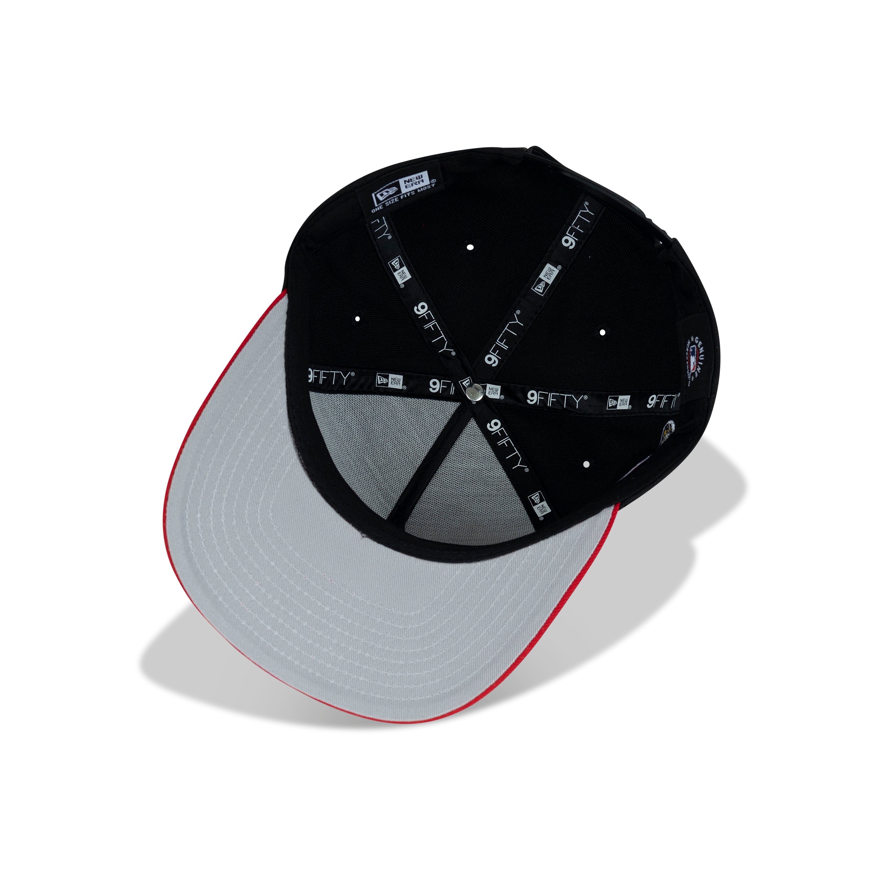 New Era Pittsburgh Pirates A-Frame Snapback Grey Bottom "Black Red Yellow" (Pirates Embroidery)