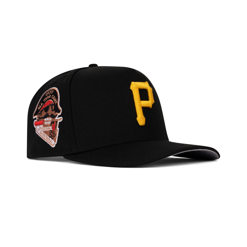 New Era Pittsburgh Pirates A-Frame Snapback Grey Bottom "Black Yellow" (1959 All Star Game Embroidery)