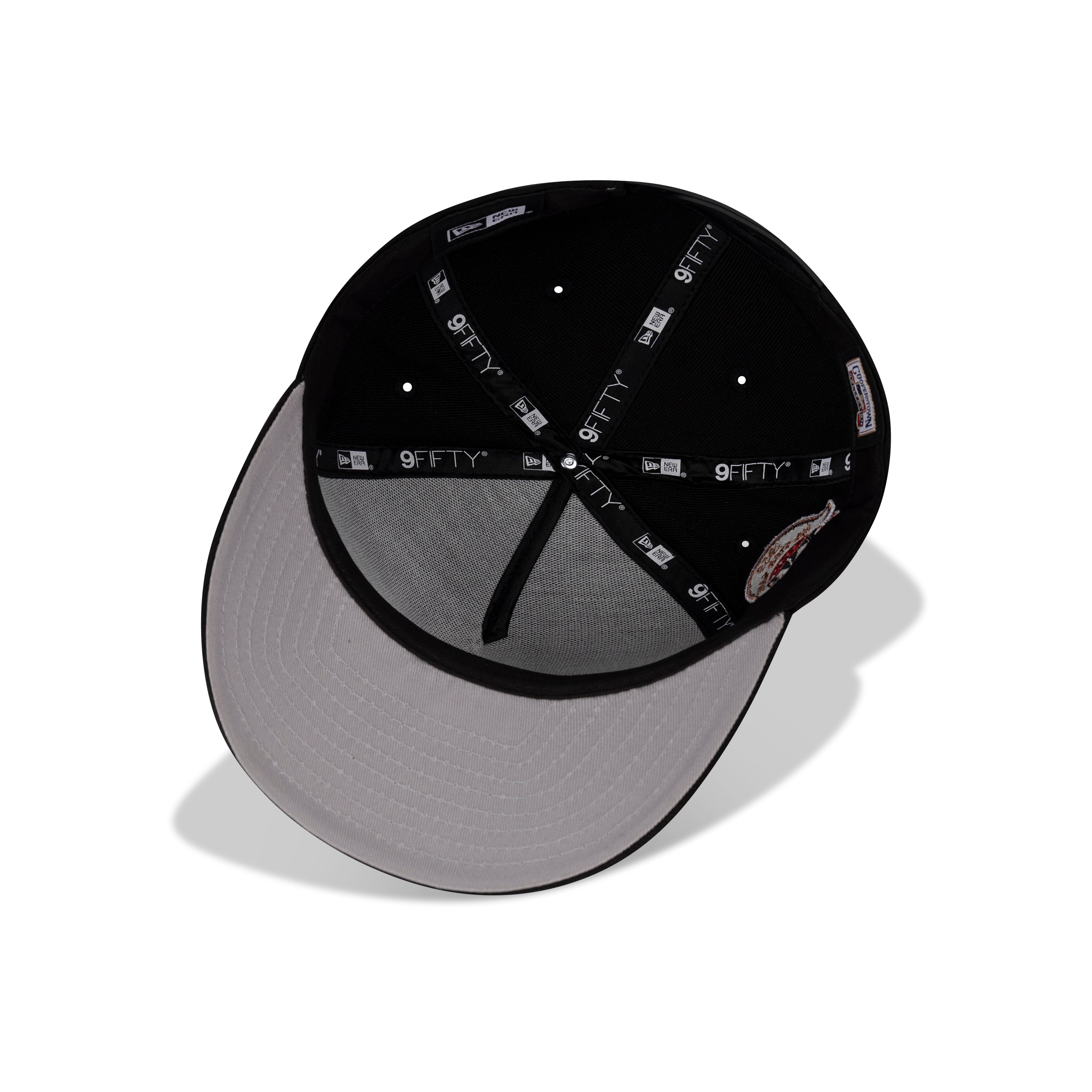 New Era Pittsburgh Pirates A-Frame Snapback Grey Bottom "Black Yellow" (1959 All Star Game Embroidery)