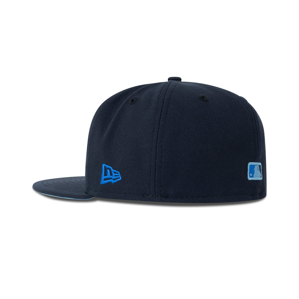 New Era Pittsburgh Pirates Fitted Sky Bottom "Navy Sky" (PNC Park Stadium Embroidery)