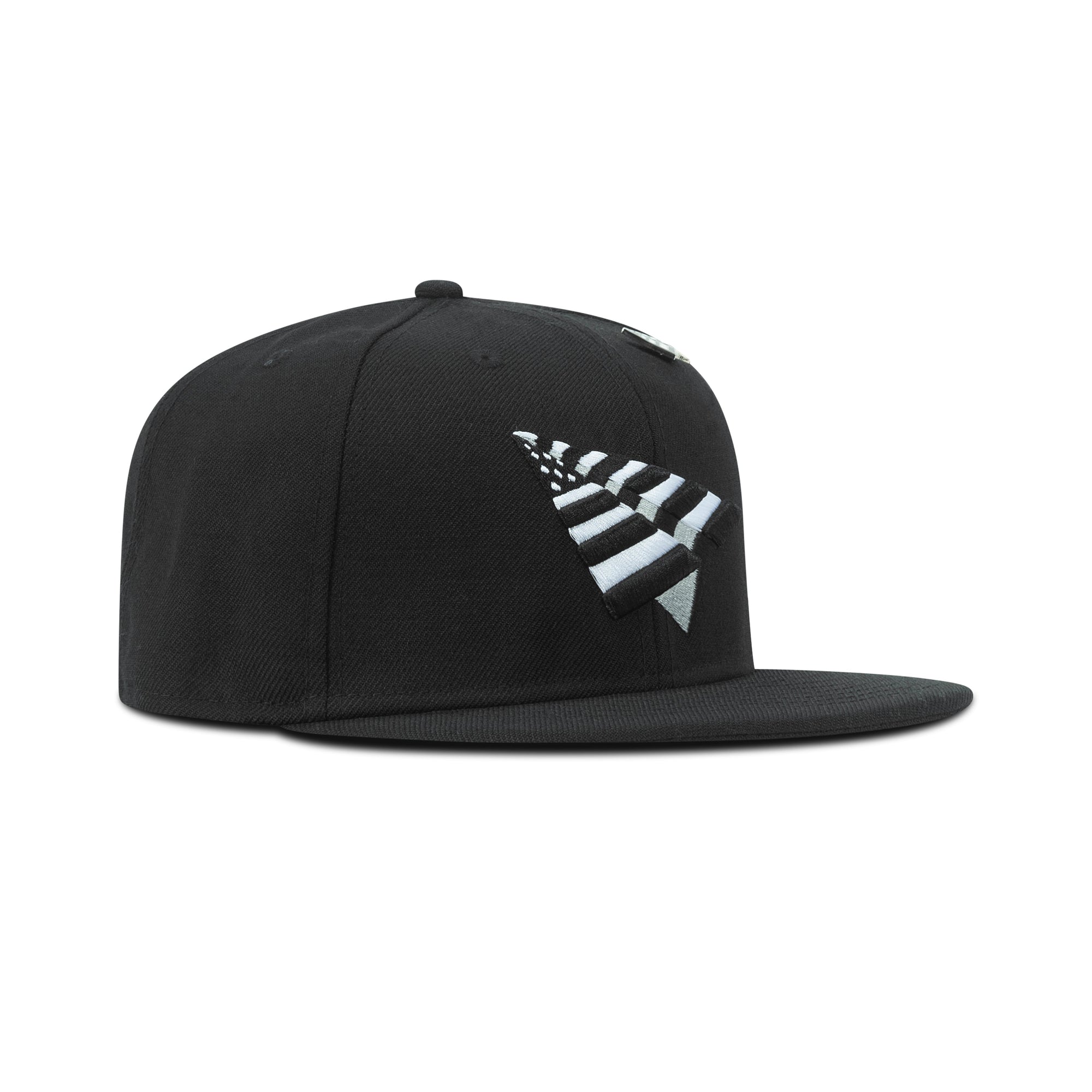 New Era Roc Nation The Crown Original Snapback Black Bottom "Black White"