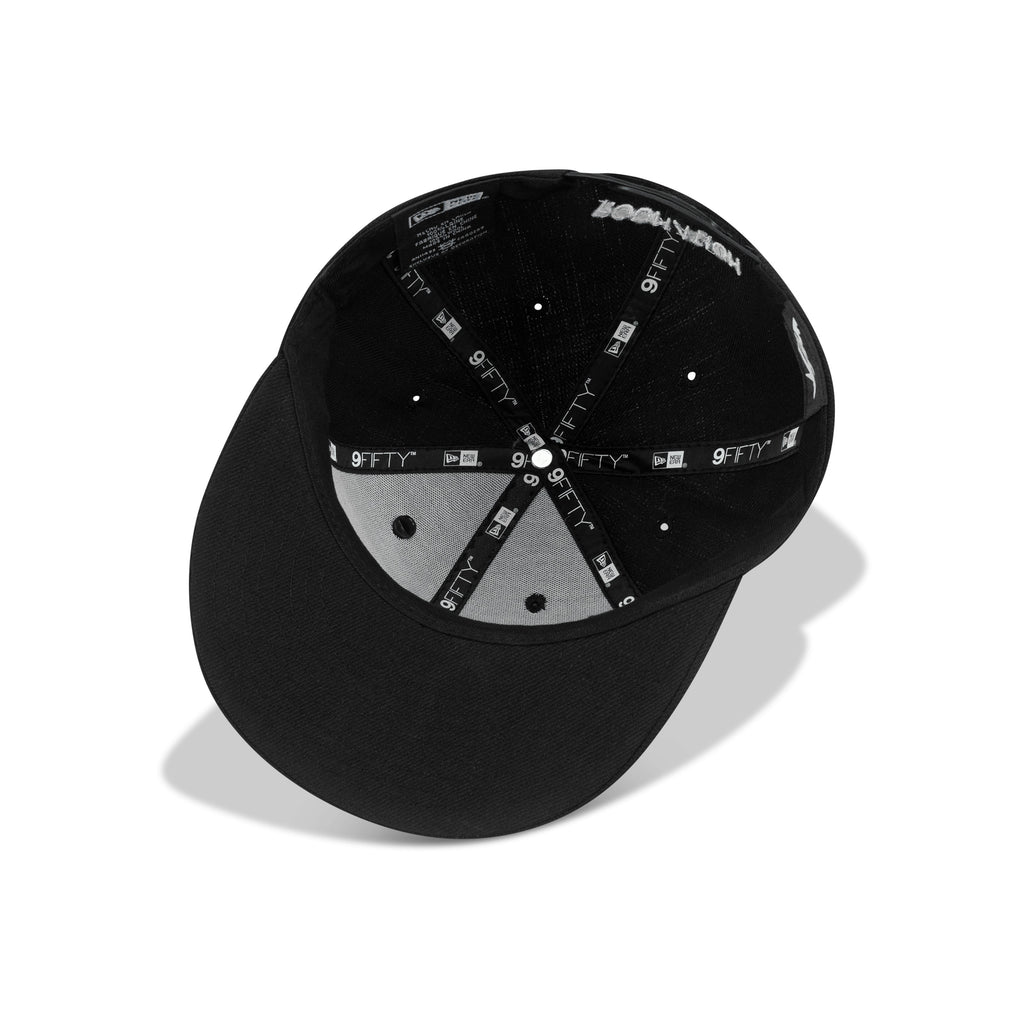 New Era Roc Nation The Crown Original Snapback Black Bottom "Black White Red"