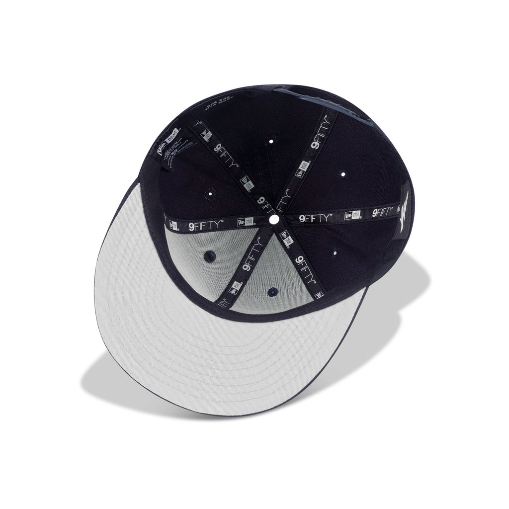 New Era Roc Nation The Crown Original Snapback Grey Bottom "Navy White"