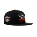 New Era New York Giants Polo Stadium Fitted Green Bottom "Black Orange" (1954 Giants Embroidery)
