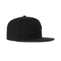 New Era Queens NY Fitted Grey Bottom "Black Black"
