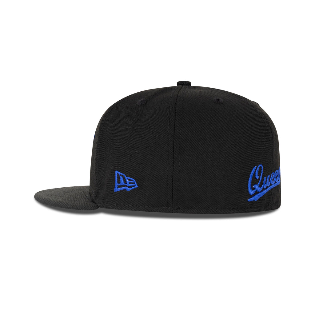 New Era Queens NY Fitted Grey Bottom "Black Royal"