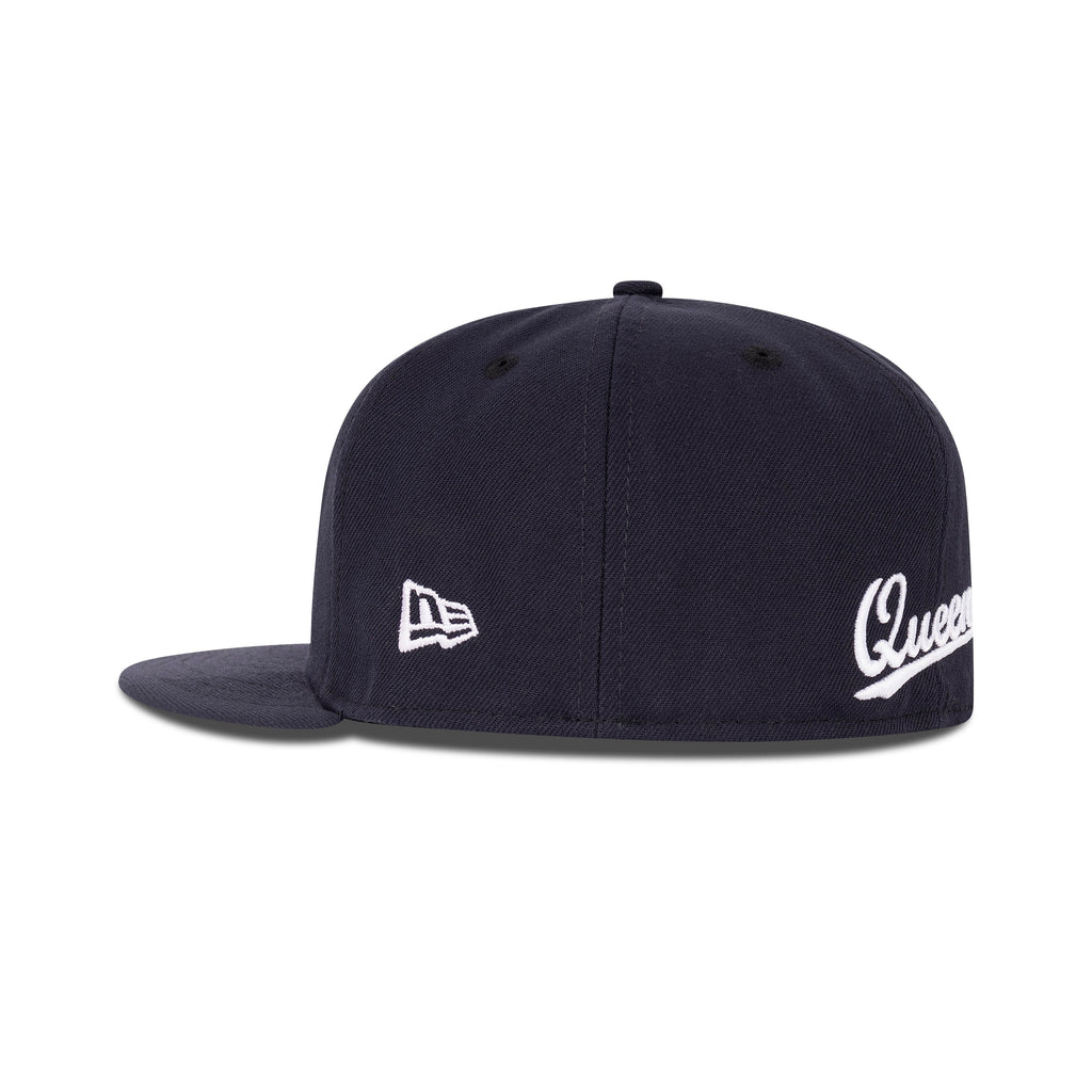 New Era Queens NY Fitted Grey Bottom "Navy Grey White"
